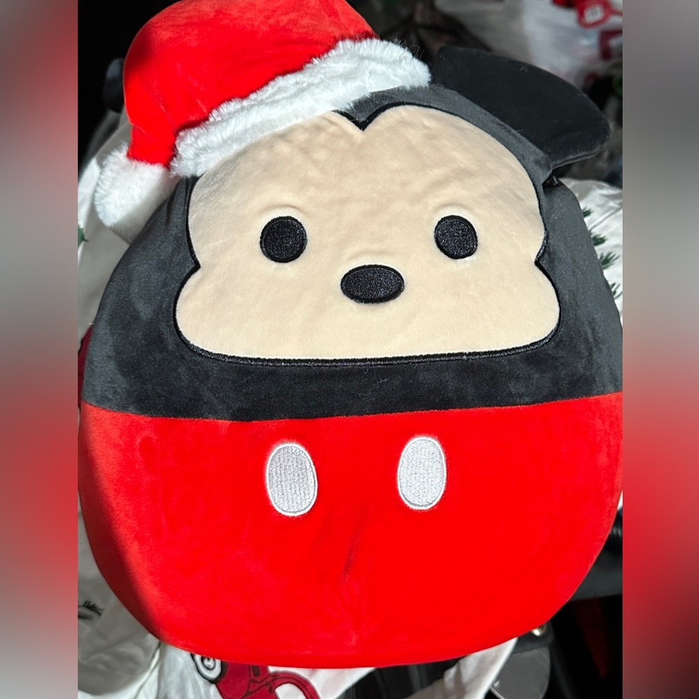 Disney Mickey Mouse Squishmallow Christmas